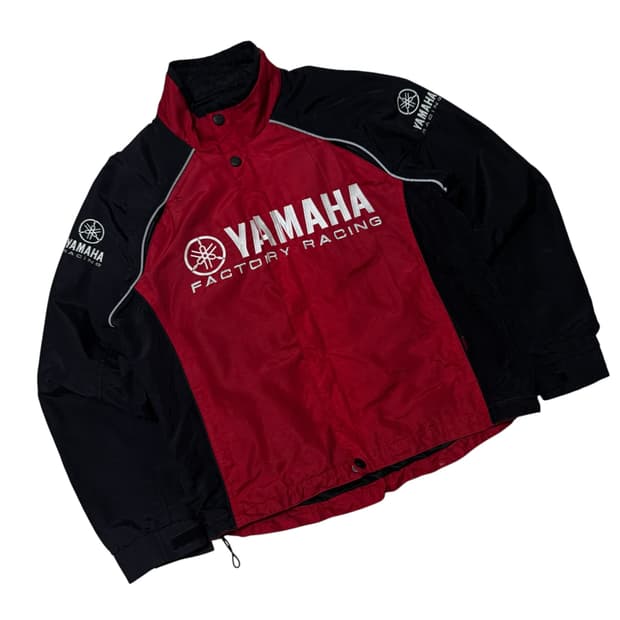 야마하 모터스 레드 레이싱 자켓