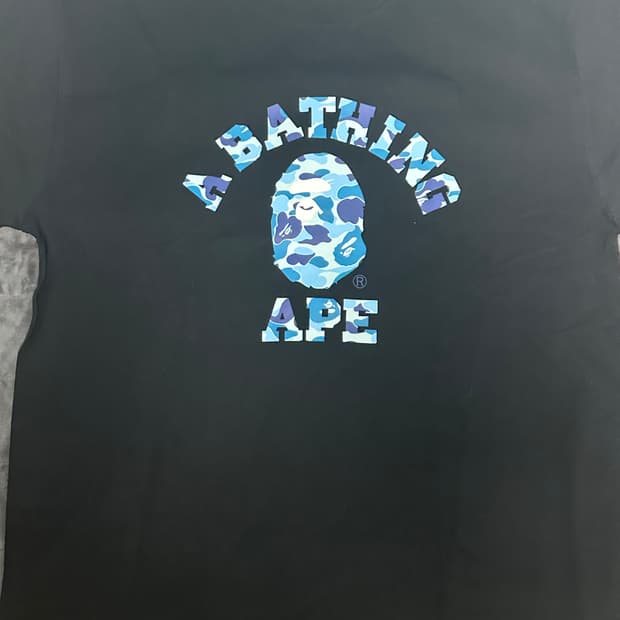 베이프 카모 반팔 XL