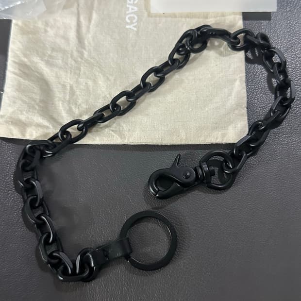 아워레가시 라돈 블랙 체인  목걸이 