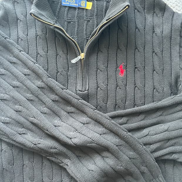 폴로 케이블 반집업 xl