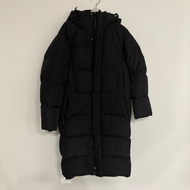 프로젝트 엠 덕다운 롱패딩 블랙 95