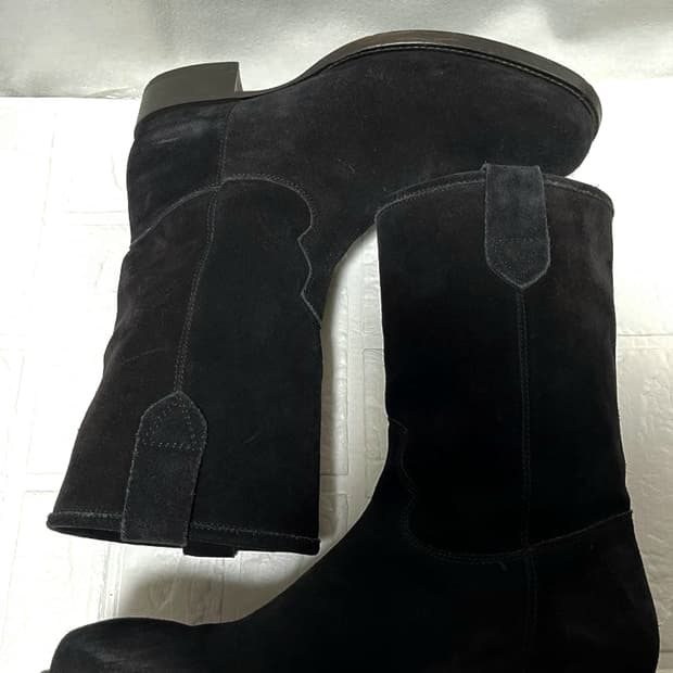 요지 야마모토 (Y's for men) 스웨이드 long 부츠