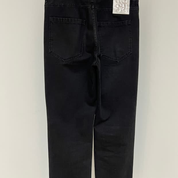 RAF SIMONS classic fit black jeans
