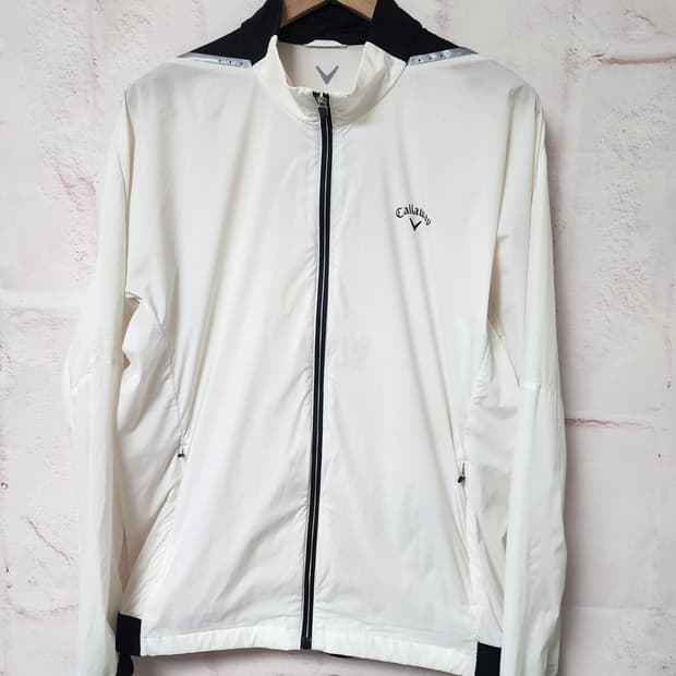 캘러웨이 남성 골프 바람막이 블루종