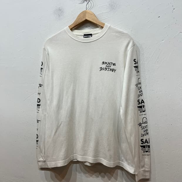 THRASHER 트레셔 그래픽 롱슬리브 우먼즈