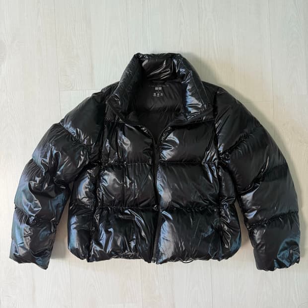 유니클로 울트라 라이트 다운 크롭 패딩