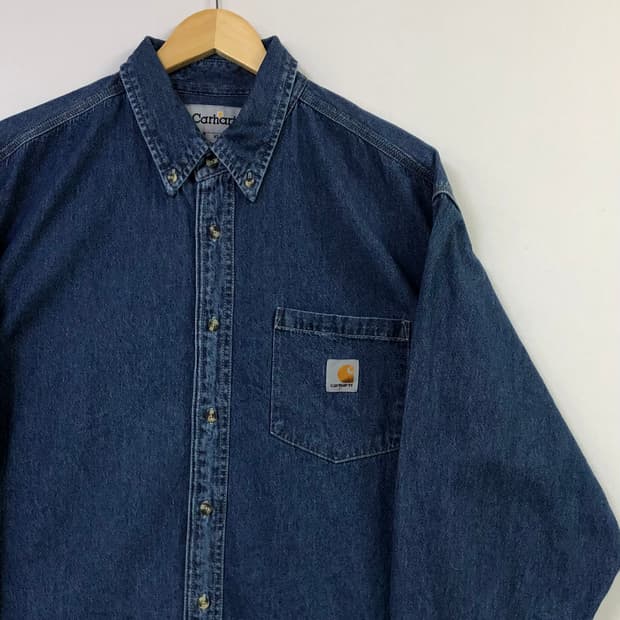 XL 칼하트 데님 셔츠