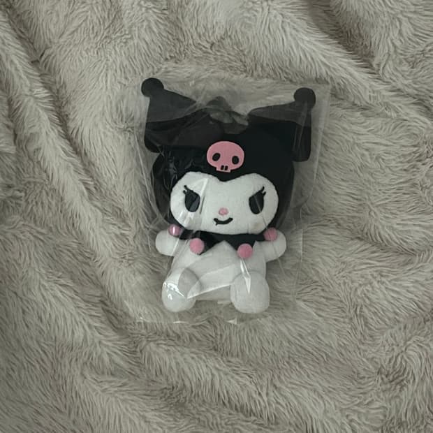 정품 산리오 쿠로미 키링