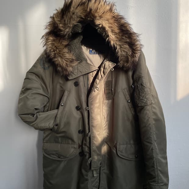 폴로 랄프로렌 N3B 덕 다운 야상 패딩