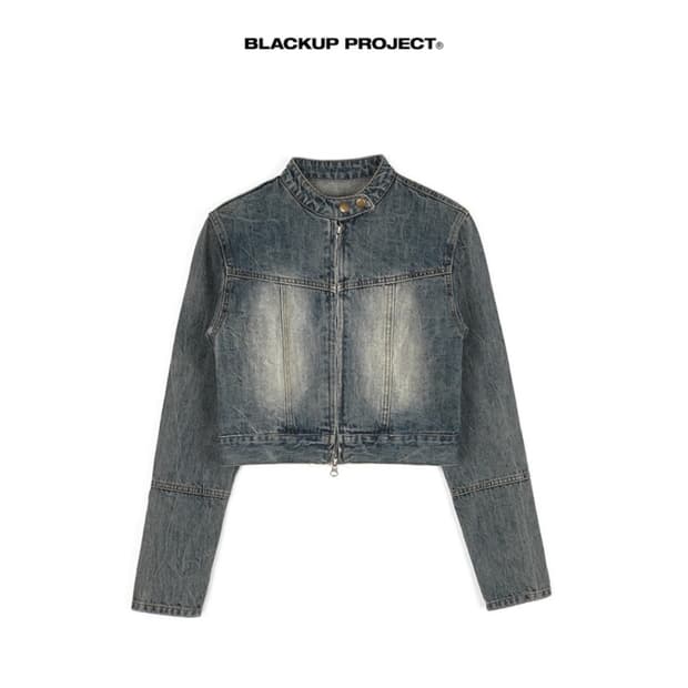 블랙업 클레븐 데님자켓(M)