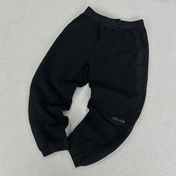 코닥 블랙 조거 트레이닝 바지 m