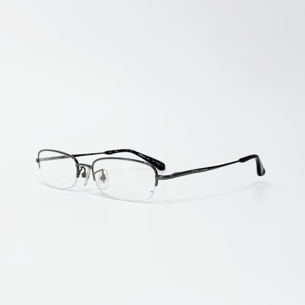 KENZIA 그레이 반무테 데드스탁 빈티지안경