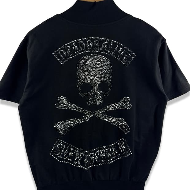 JPN 스컬큐빅 반팔 자켓2735