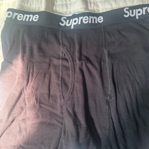 슈프림 팬티 블랙