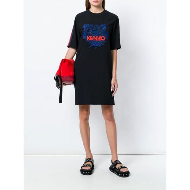 겐조 KENZO 타이거 스웨트 원피스