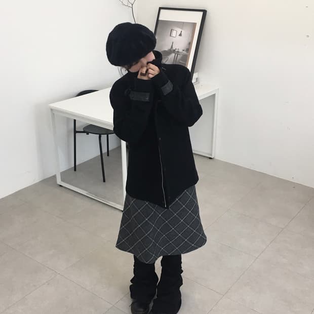 Hatual black velvet set