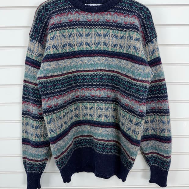 90's YSL 입생로랑 디퓨전 옴므 니트 