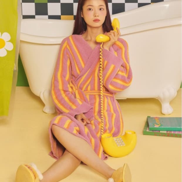 [새상품] 위글위글 라운지 로브