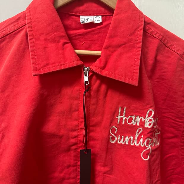 파르티멘토 빈티지 워시드 블루종(레드)[L]