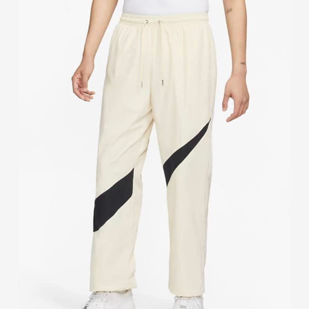 나이키 스우시 남성 우븐 트레이닝 팬츠 S사이즈 FB7881-113