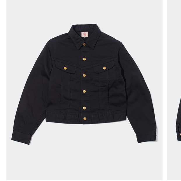 [40] 브라이스랜드 캐시 데님자켓 블랙