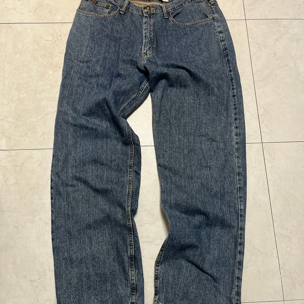 00s LEE 릴렉스드 와이드 데님