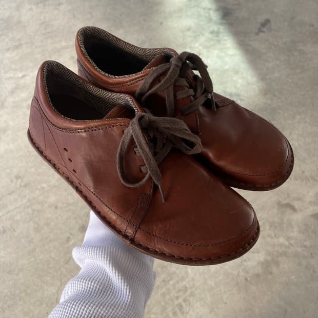 00s Patagonia Loulu Walnut Leather shoes
