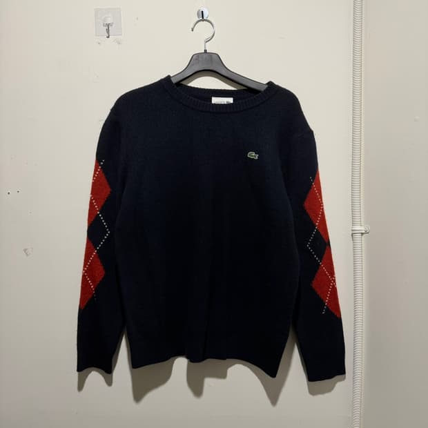 라코스테 니트 스웨터
