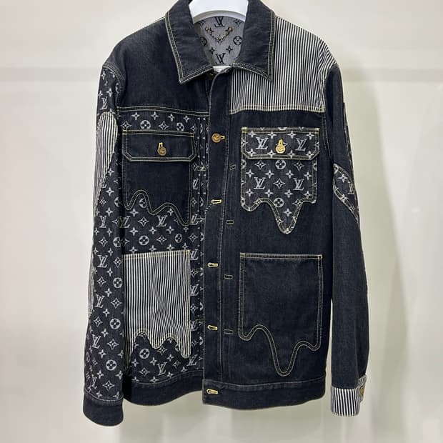 [정품/중고] 루이비통x니고 크레이지 데님 자켓