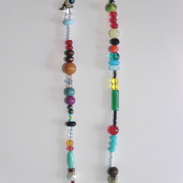 믹스 후르츠 비즈 목걸이
