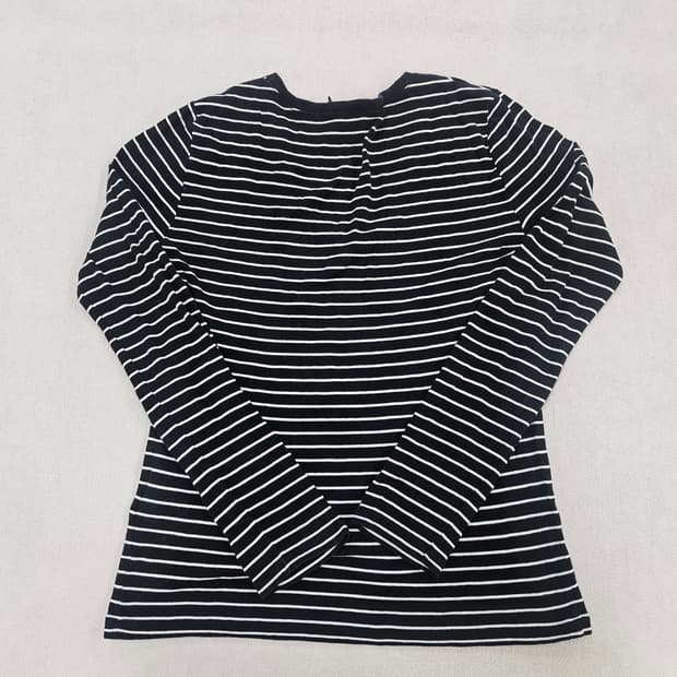 S 폴로랄프로렌 포니로고 스트라이프 브이넥 긴팔 티 0605Y