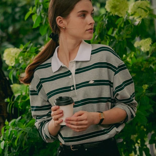 틸아이다이 칼라 폴로 티셔츠