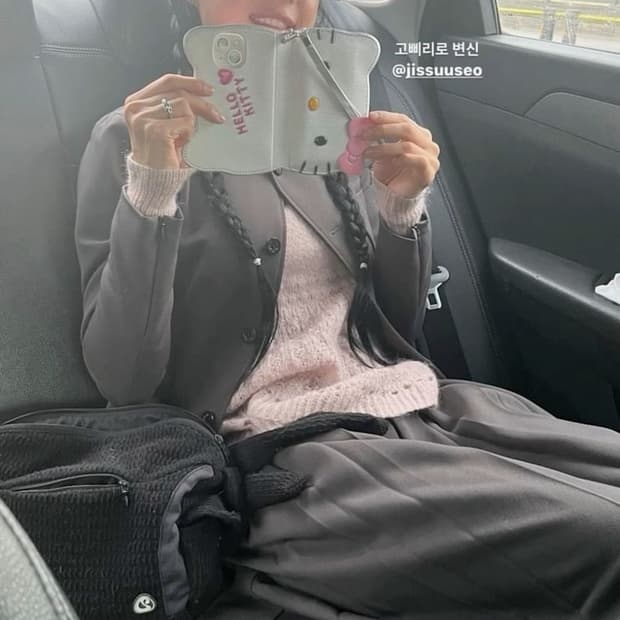 스마트어반유즈풀 코이세이오 셋업 플리츠 스커트 자켓