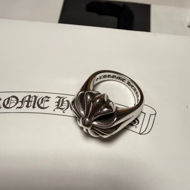 크롬하츠 컷 아웃 CH 플러스 링 us7.5 매장판