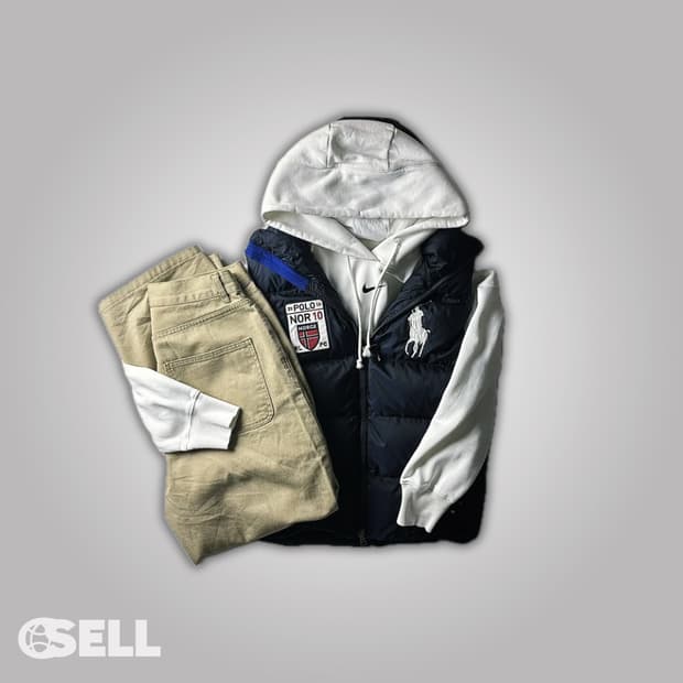폴로 빅포니 노르웨이 조끼패딩