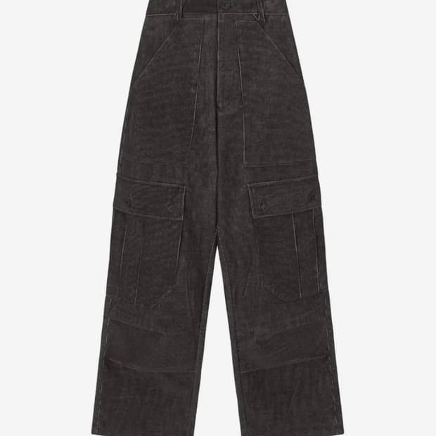 호노리포트 빅 포켓 카고 팬츠 브라운 2사이즈