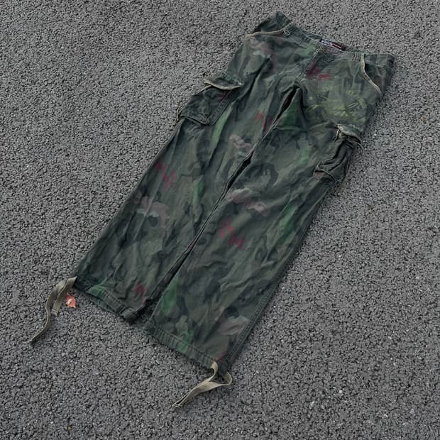 Fubu The Collection Camo Utility Pants  