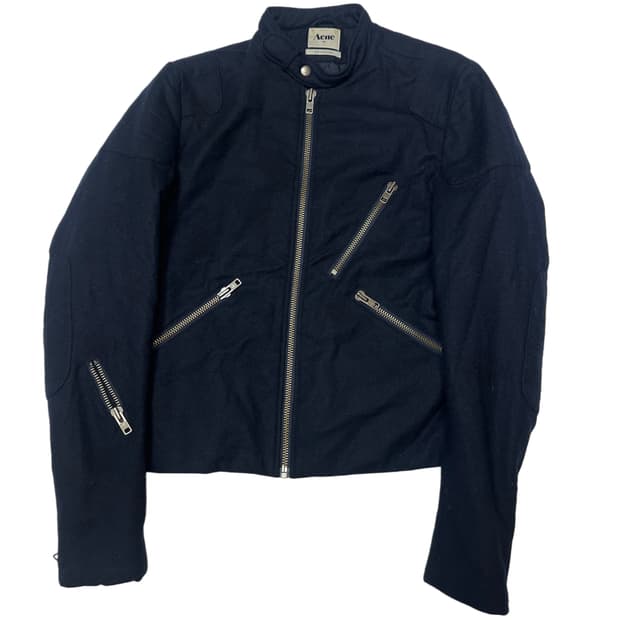 아크네 스튜디오 네이비 울라이더자켓 95