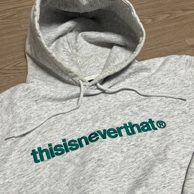 디스이즈네버댓 기모 후드티