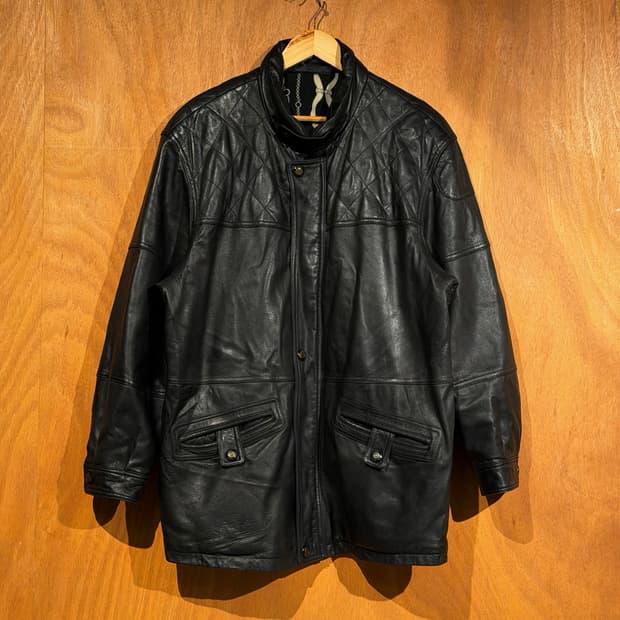 Oddson 램스킨 헌팅자켓 카코트 L 양가죽