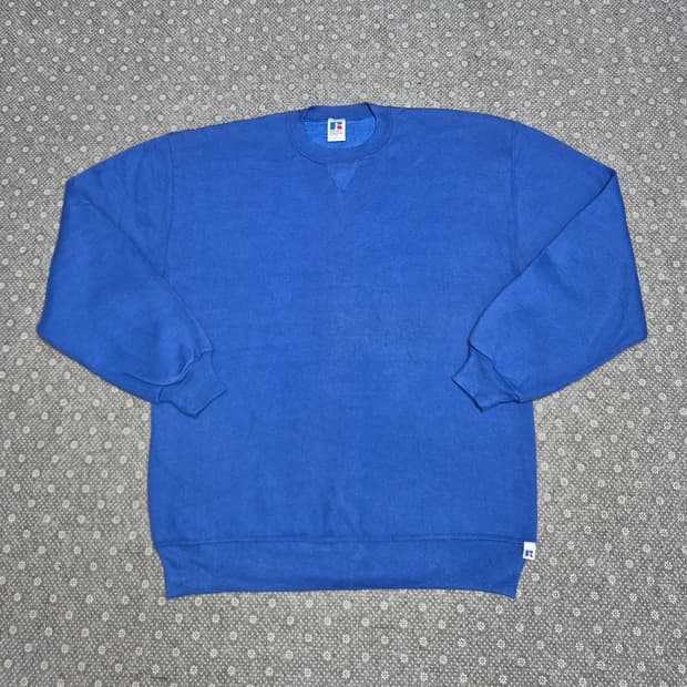 [XL] 90s 러셀 블루 스웻 -324
