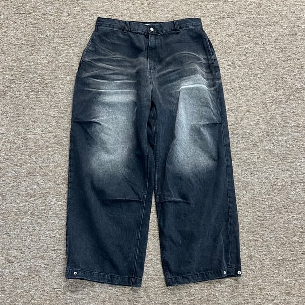 ETCE 워시드 베기진 팬츠 XL