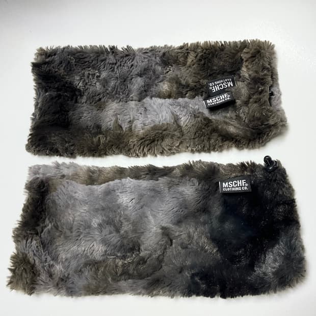 MSCHF faux fur hand warmer