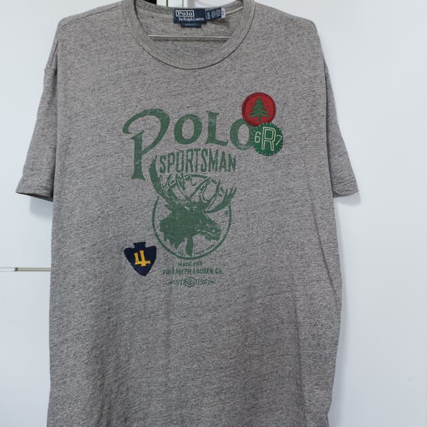 POLO Patchwork Tee *Grey