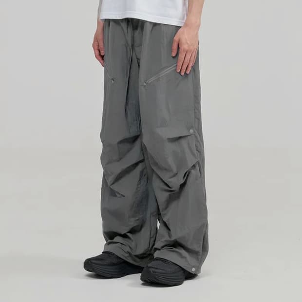 주앙옴므 ctr 더블 레이어드 나일론 팬츠