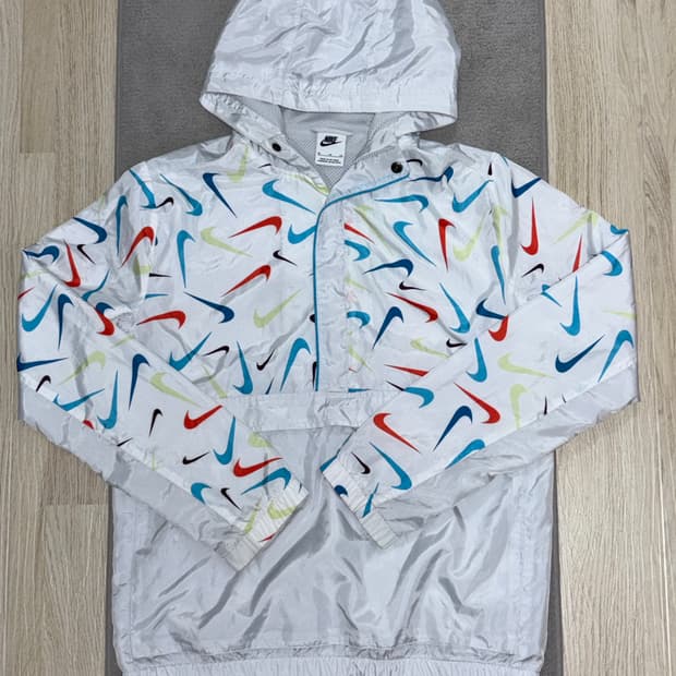 [S급] 🌈나이키 아노락 후드 바람막이 XL
