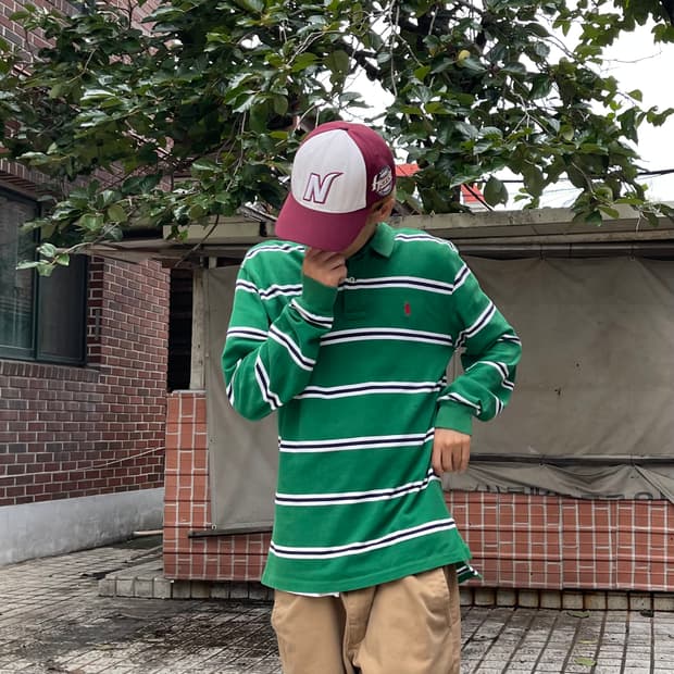 넥센 히어로즈 배색 캡
