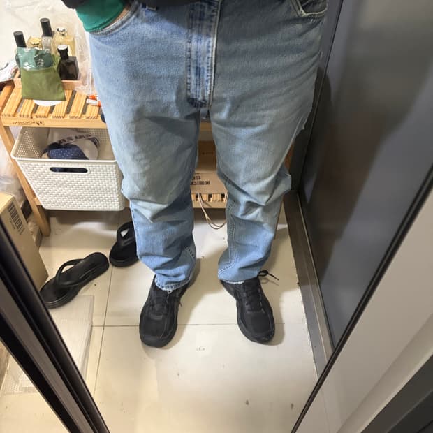 USA 리바이스 505 오렌지탭 데님 팬츠