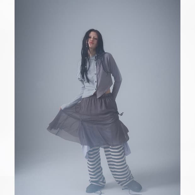 TENSE DANCE 탠스댄스 언발란스 가디건