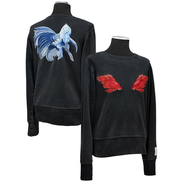 beauty:beast ss00 “rumble fish” crewneck